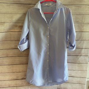 Runway Paris pinstriped dress